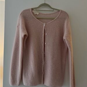 Sezane’s Women's Pink Gaspard Cardigan